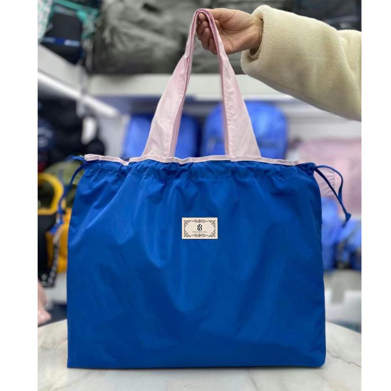 Foldable Eco-Friendly Shopping Bag, Single Shoulder Handbag, Portable Supermarket Grocery Bag, Large Capacity