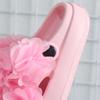 Summer New Baby Slippers Indoor Non-Slip Soft Bottom Comfort Cute Pink Flower Children's Hole Shoes Boys Girls Outdoors Sandals