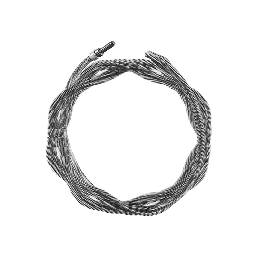 1-5m Elektrische Bohrmaschine Abflussbaggerfeder Verdickter Spülenreiniger für Küche Badezimmer Sanitär