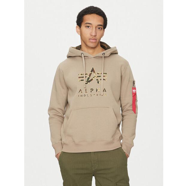 Толстовка Alpha Industries Camo Tpu EU S
