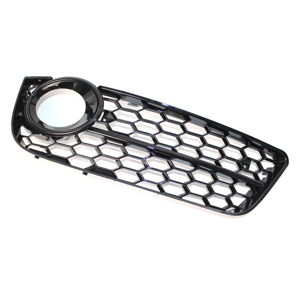 1 Pair Front-Bumper Grille for A5 COUPE/SPORTBACK 2008-2011 CABRIOLET 10-11 Fog Lights Honeycomb Cover Frame Trim