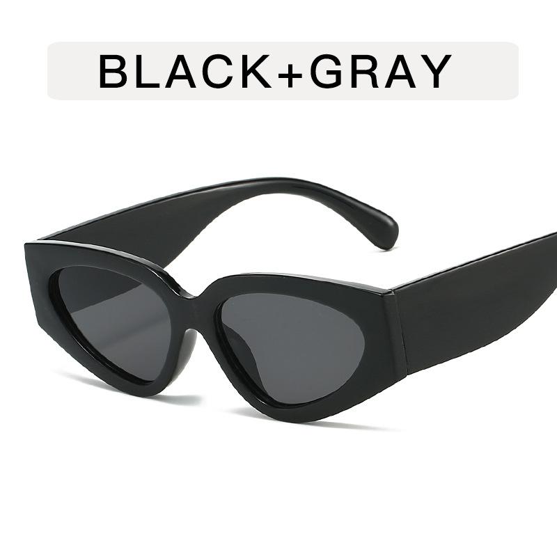 New Vintage Cat Eye Sunglasses for Women Men Round Sun Glasses Female Oval Eyewear for Male Female Eyeglasses