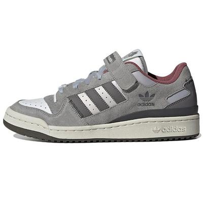 Μόνος στο Σπίτι 2 x Forum 84 Low Pigeon Lady Unisex Αθλητικά Παπούτσια Γκρι Καρβουνί-Στερεό-Γκρι Κρυσταλλικό-Λευκό ID4328