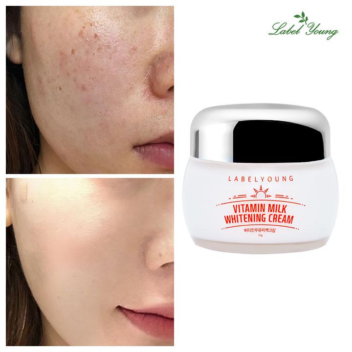 

Label Young Shocking Vitamin Milk Отбеливающий крем (Мгновенное выравнивание тона + Осветляет пигментные пятна и пигментацию)