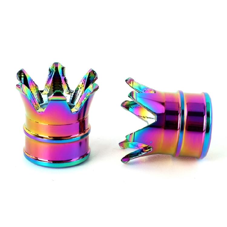 Weatherproof Aluminum Alloy Cycling Tire Valves Cap Corrosion Resistant Valves Cover Premium Finishing Impacts Resistant