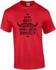 With Great Mustache Comes Great Responsibility - Funny T-Shirt