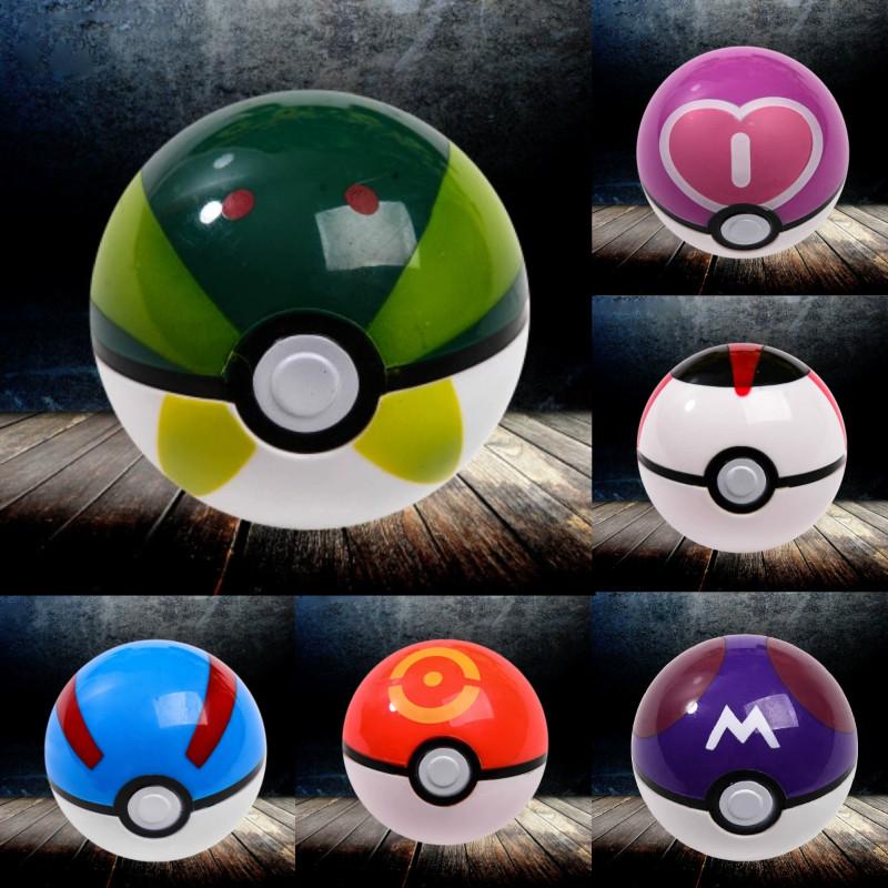 Plastic Ball Cartoon Children Pocket Monsters Toy Gift Decorate
