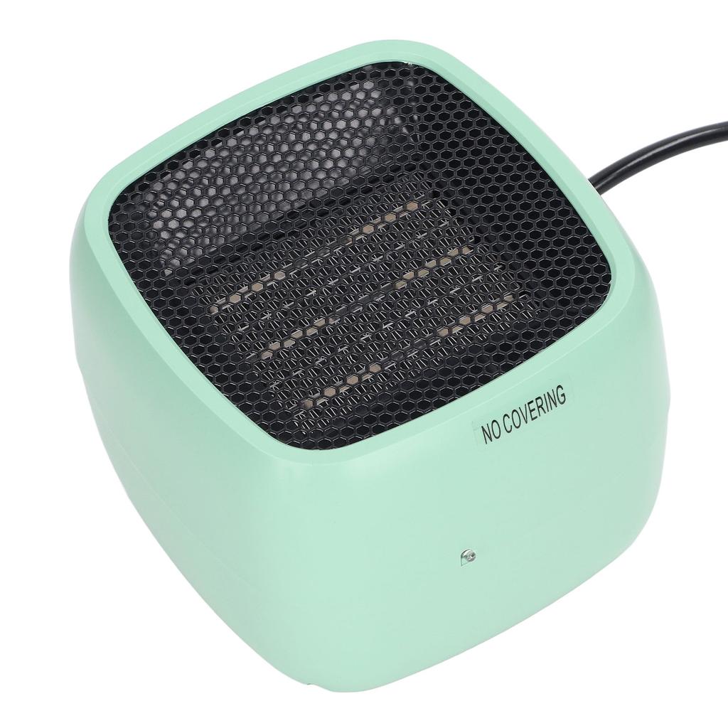 Desk Fan Heater Safe Overheat Protection PTC Ceramic Heating Electric Space Heater for Home Office