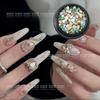 Boxed Irregular Flat-back Rhinestones for Nail Art - Crystal Mix