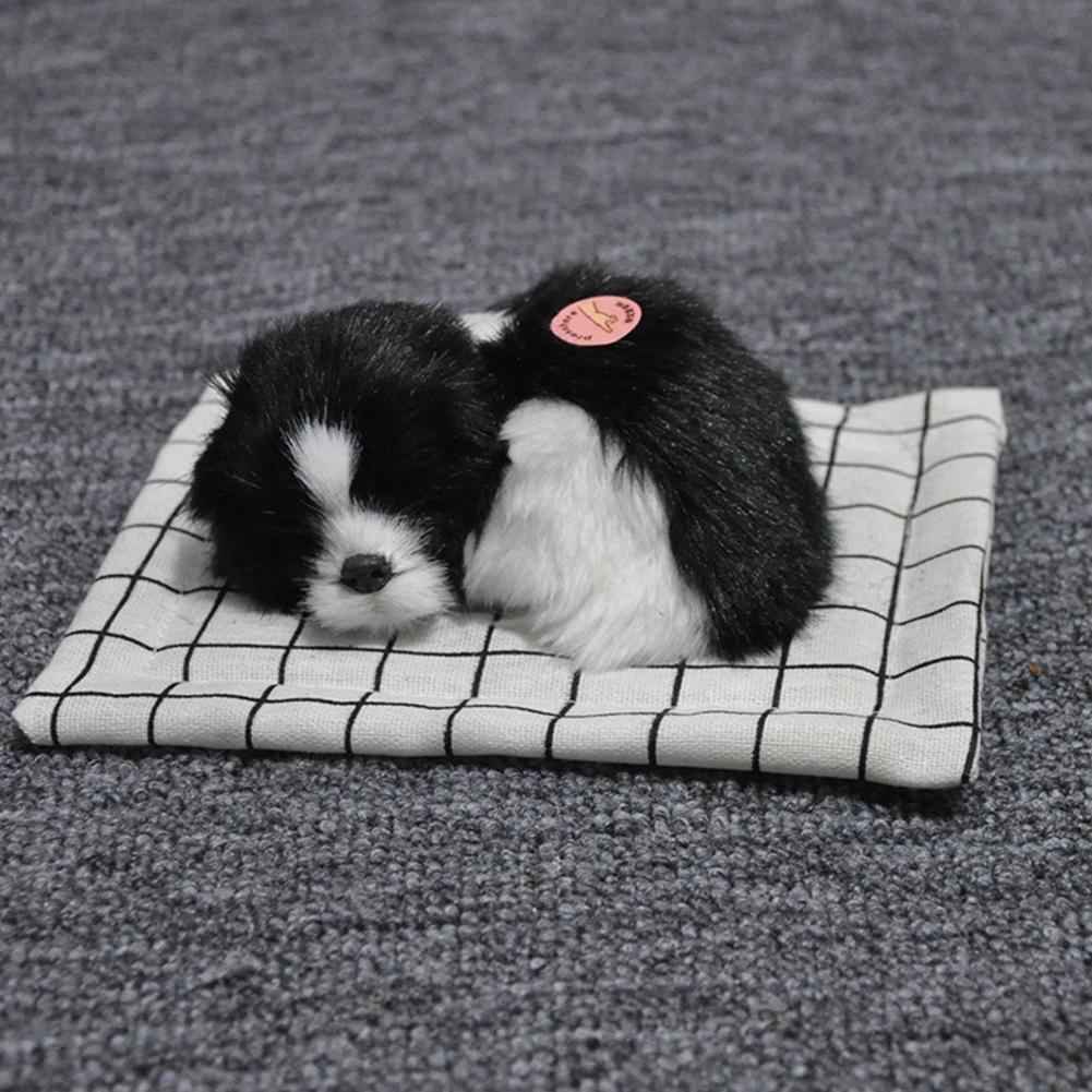 Spící pes Plyšová panenka zvuková podložka Domácí auto pokladnička Domácí dekorace