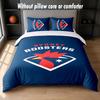 Sydney Roosters Design Bed Bedding Set 1 Duvet Cover + 2 Pillowcases Soft Breathable Household Bed Linens