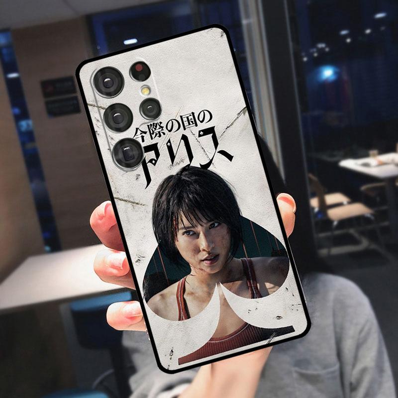 Alice In Borderland TV Cover For Samsung Galaxy S24 Ultra S25 S22 S23 Plus S20 S21 FE S9 S10 S23 FE Phone Case