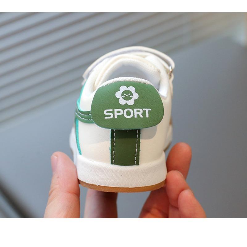 Spring New Arrivals Baby Soft-Soled Walking Shoes, Toddler & Kids Casual Comfort Sneakers, Lightweight Anti-Slip White Shoes.