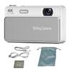 ABS Sliding Digital Camera with 16X Opticals Zooms And Crystals Clear 4K Footages For Capturing Memorys