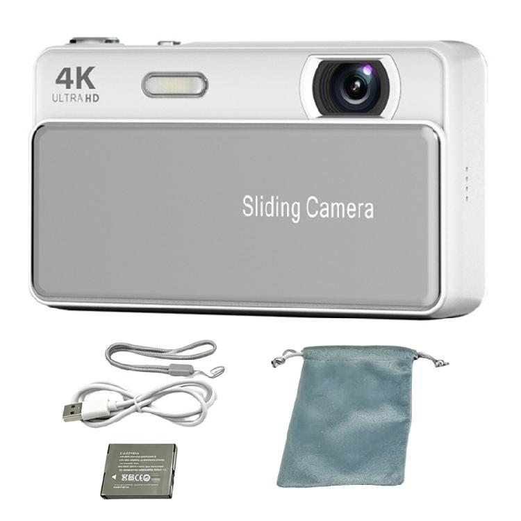 ABS Sliding Digital Camera with 16X Opticals Zooms And Crystals Clear 4K Footages For Capturing Memorys