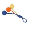 Hanging Cat Sisal Ball Chewable Colorful Interactive Cat Sisal Rope Ball Toy for Pet Indoor Red