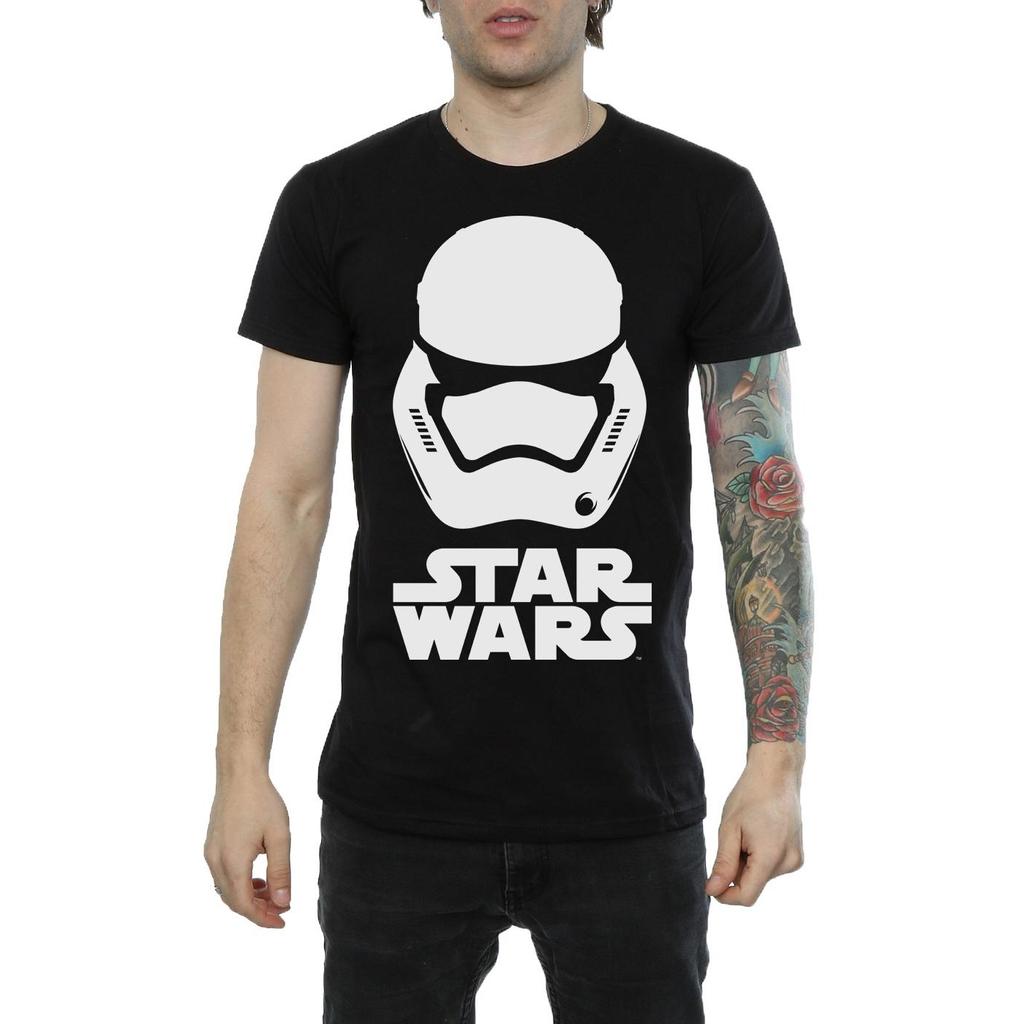STAR WARS Mens Force Awakens Stormtrooper Helmet T-Shirt