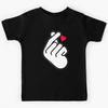 Finger Heart   Kids T-Shirt