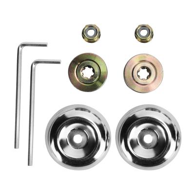 Kit 2 Set Guarnizione Piastra di Spinta Dado Collare Cassa Ingranaggi Accessorio Tosaerba Decespugliatore
