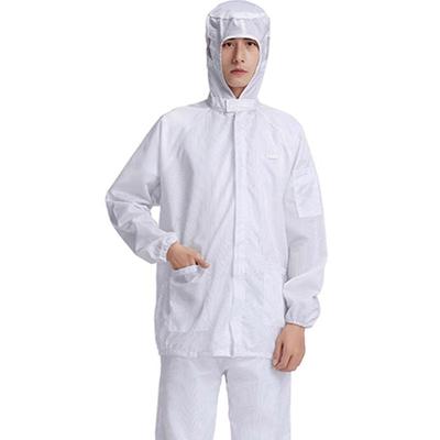 Unisex All-Season Anti-Static Hooded Cleanroom Split-Suit