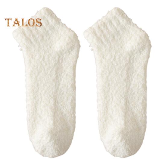 

1 пара женских носков средней длины без запаха, утолщенные, коралловые, теплые, однотонные, с силиконовой подошвой, с высокой эластичностью, нескользящие, впитывающие пот, не садятся