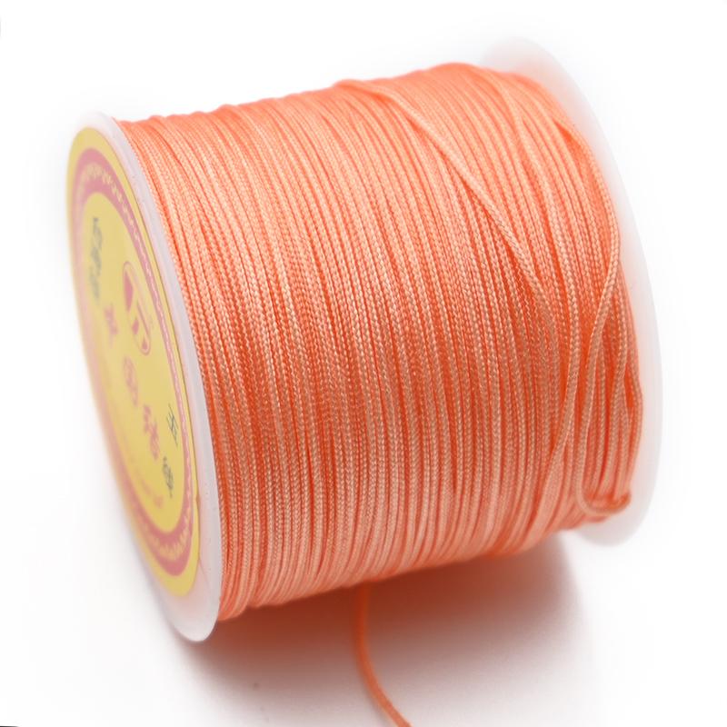 חוט ניילון 0.8 מ"מ חוט סיני קשר סיני חוט מקראמה צמיד שרשרת חוט שזור ל-DIY שרשרת שנדלה גדיל חרוזים יצירה