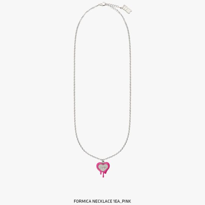 

BABYMONSTER DRIP Ожерелье из пластика Formica Pink