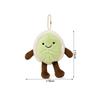 Versione Coreana Serie Carina di Pistacchio Bambola Peluche Ciondolo Portachiavi Cartone Animato Bambola Morbida di Peluche Decorazione Zaino Regalo di Compleanno Portachiavi