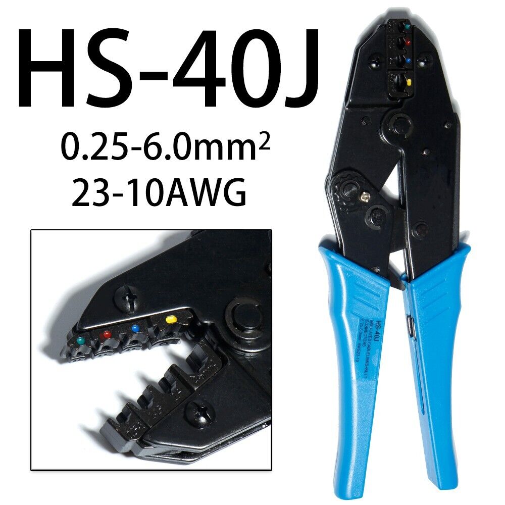 545 STK Assorted Crimp Spade Terminal isolert elektrisk ledningskoblingssett