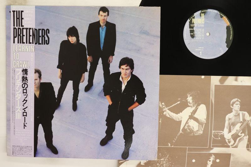 

LP Record PRETENDERS Learning To Crawl 25PP111 REAL 1984 Japan Obi Rock Used