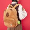 School Bag Capybara Plush Backpack Animal Cartoon Capybara Handbag Capybara Shoulder Bag  Daily