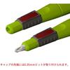 Pika Marker Architectural Mechanical Flat Lead 2 x Black 6060SB03 "BIG Dry" Pencil, 5mm, 2B,