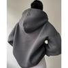 Autumn Womens Casual Loose Fit Pullover Hoodie Comfortable Daily Top