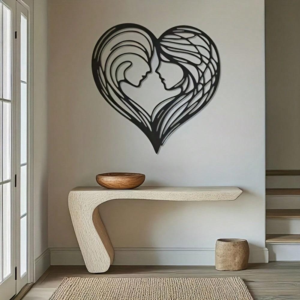 Metal Wall Art Modern Home Decor Foyer Living Room Gift Birthday Present