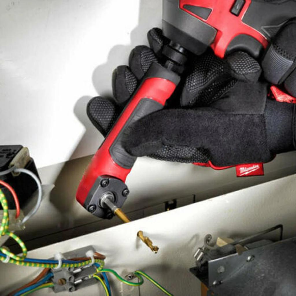 1/4 Right Angle Drill Adapter 90 Degree Adjustable Power Driver Tool for Tight Spaces