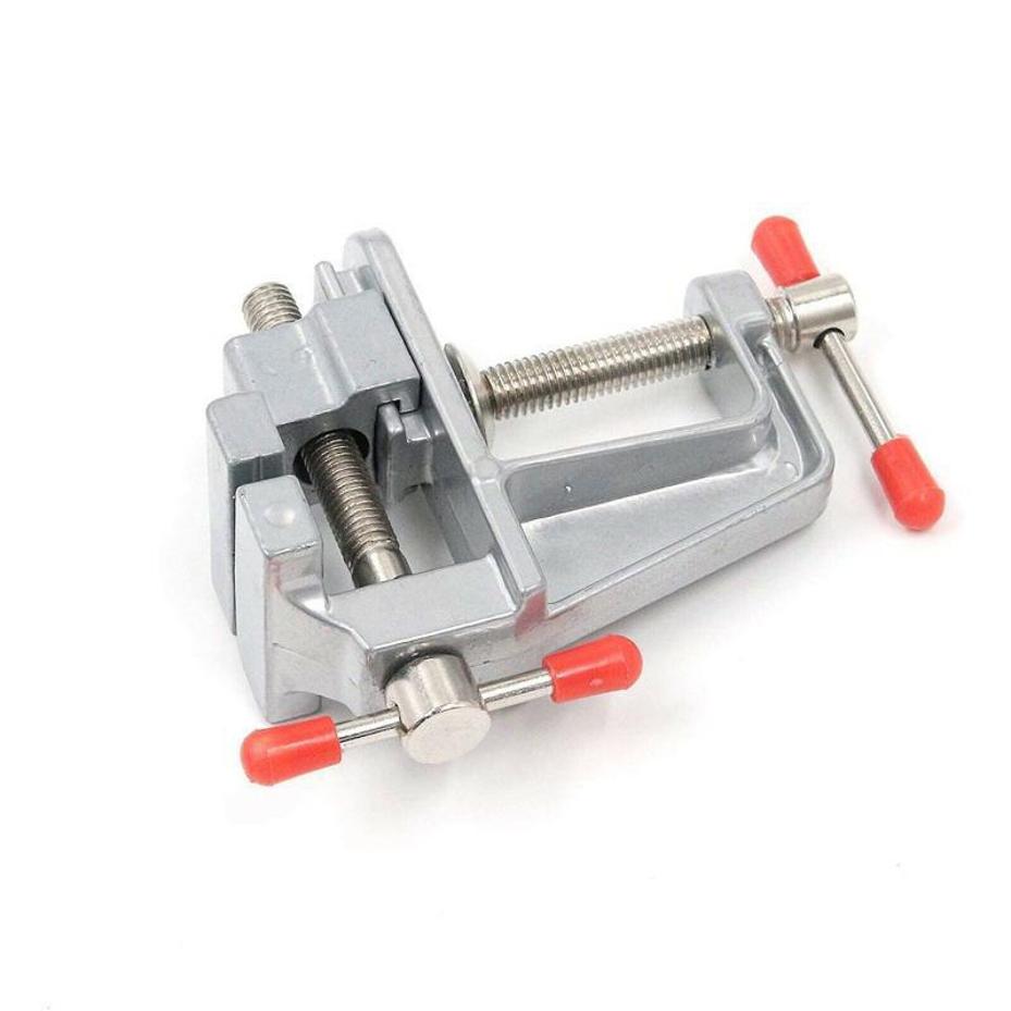 1 Pcs 360 ° Rotary Mini Bench Vise Clamp Table Swivel Lock Clamp DIY Repair Tool