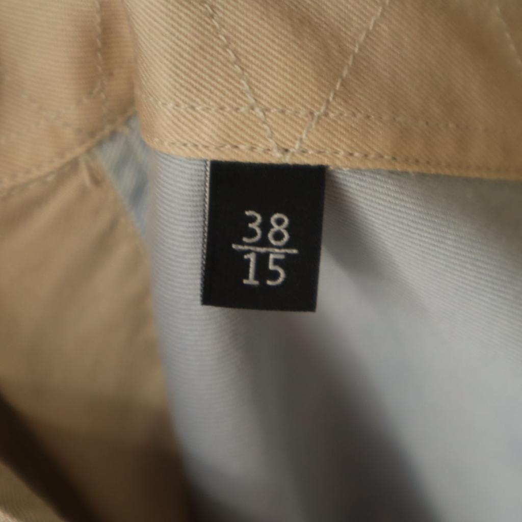 GUCCI made in Italy Long sleeve skinny Button down shirt 38 beige Men's Used