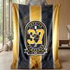 Boston Bruins Flanell Fleece Decke Gemütlich Warm Überwurfdecke für Sofa Bett Reise Ganzjahresgebrauch