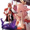 Yae Genshin Impact Miko Figurine Game Cartoon Model Toys Statuary Gifts Xmas