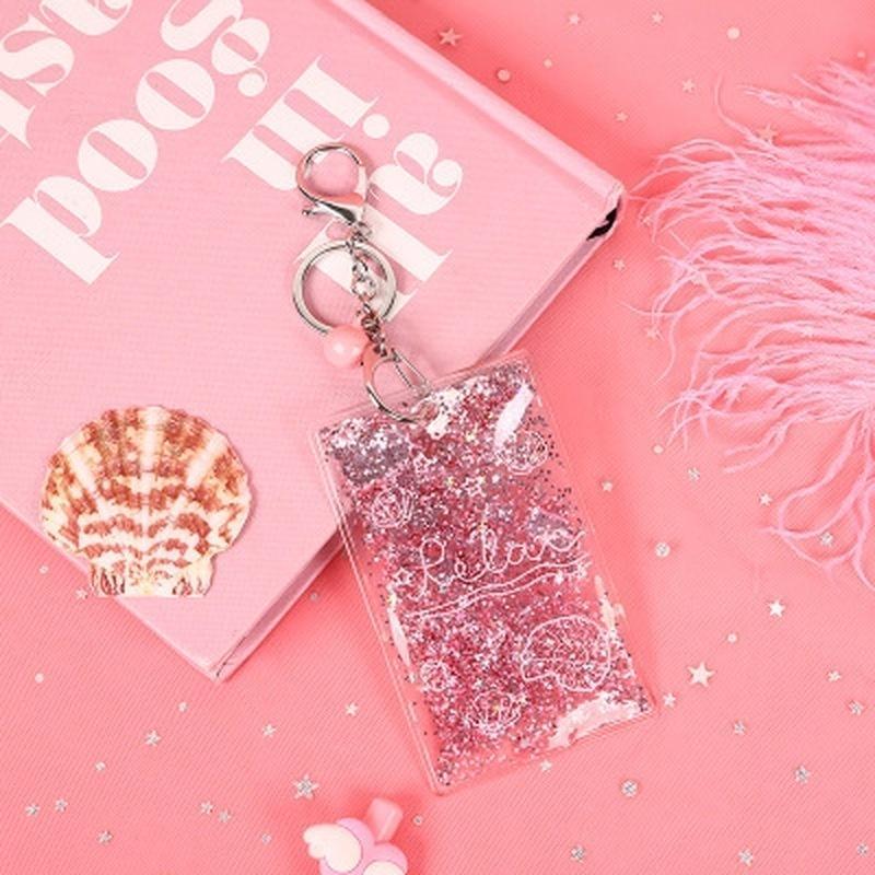 Fresh Protective Cover Student Rice Card Access Control Certificate Set Keychain