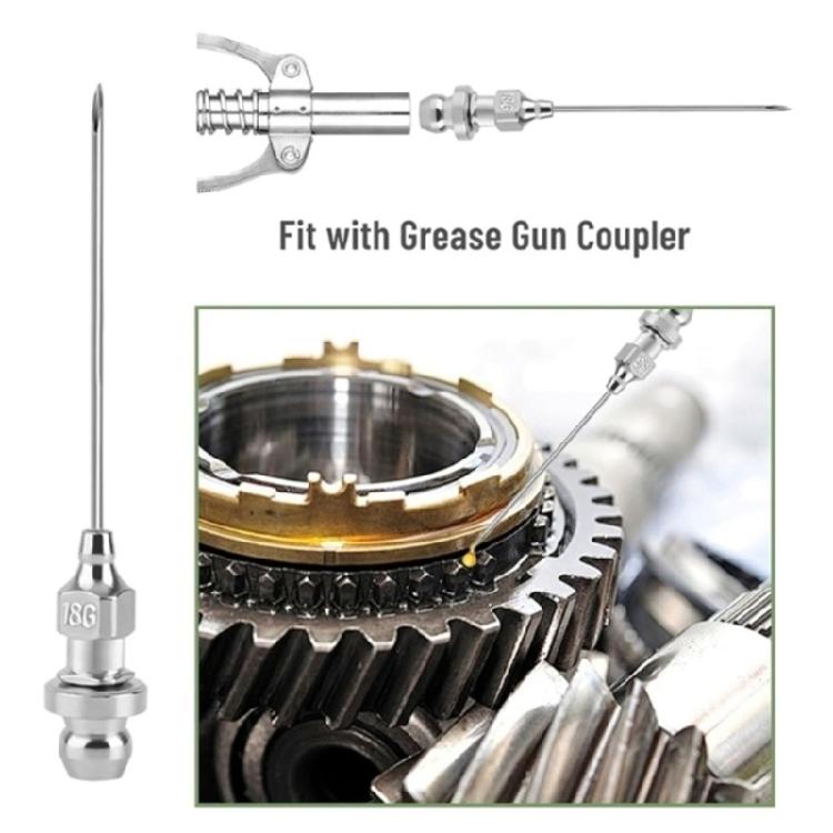 Industrial Grease Needle Coupler High Pressure Needle Grease Nozzle for Precise Lubrication In Narrow Engine