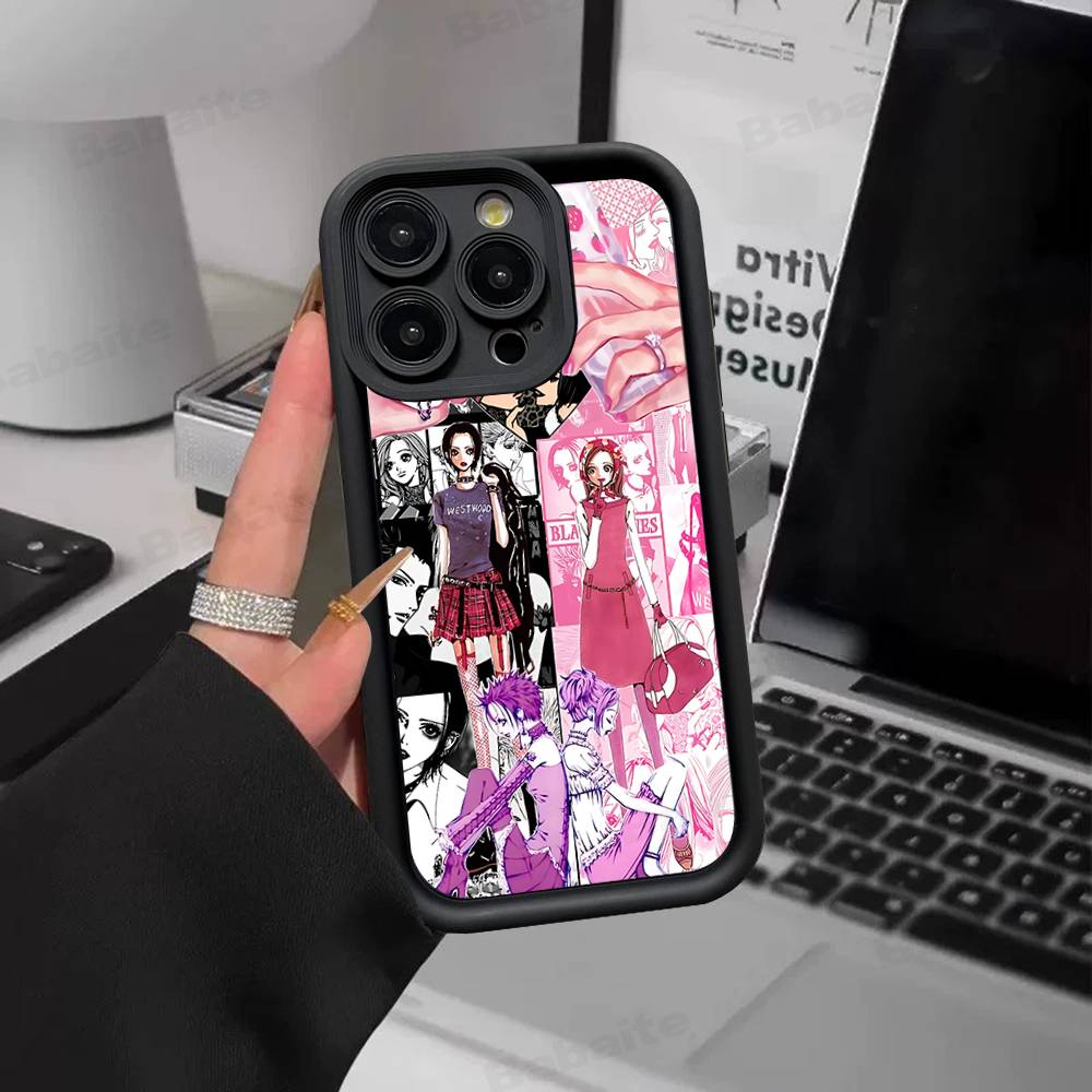 Phone Case Cartoon Anime Oosaki N-Nana For Samsung Galaxy A17 A07 A06 A26 A16 A06 A35 A55 A25 A05s A15 A54 A34 Soft Back Cover