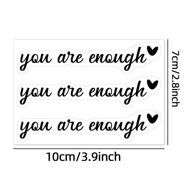 3Pc/Sheet Transparent Passenger Princess Hello Beautiful Hello Gorgeous Rearview Mirror Decal Car Ornament Car Mirror Sticker