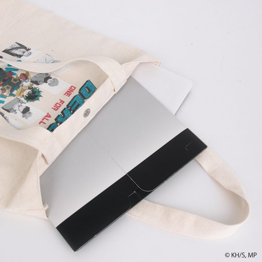 Mist Forza Tote Bag [My Hero Academia] Crack Print Canvas Tote ODHA20 Off-White