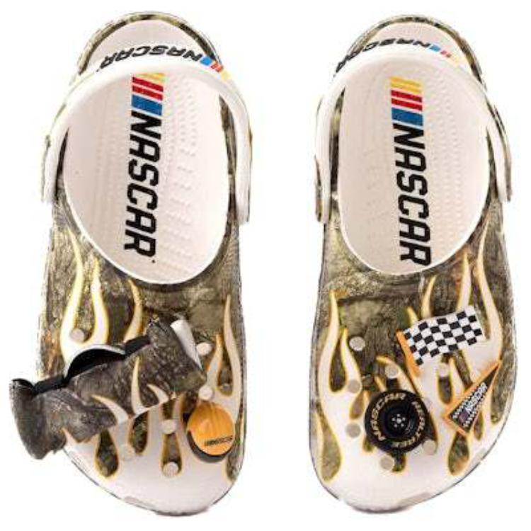 Nascar X Realtree X Crocs Classic Clog Edge Camo Unisex Sneakers Brown Multi 210827-90H