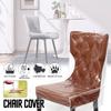 PVC Chair Covers Transparent Waterproof Dustproof Anti-Scratch Chairs Protective Seat Covers Slipcovers for Home Dining Room New
