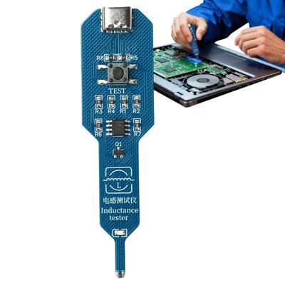 Inductance Tester Electromagnetic Induction Meter Portable Motherboard Coil Detector Tool for Phone Repair Circuit Electronics