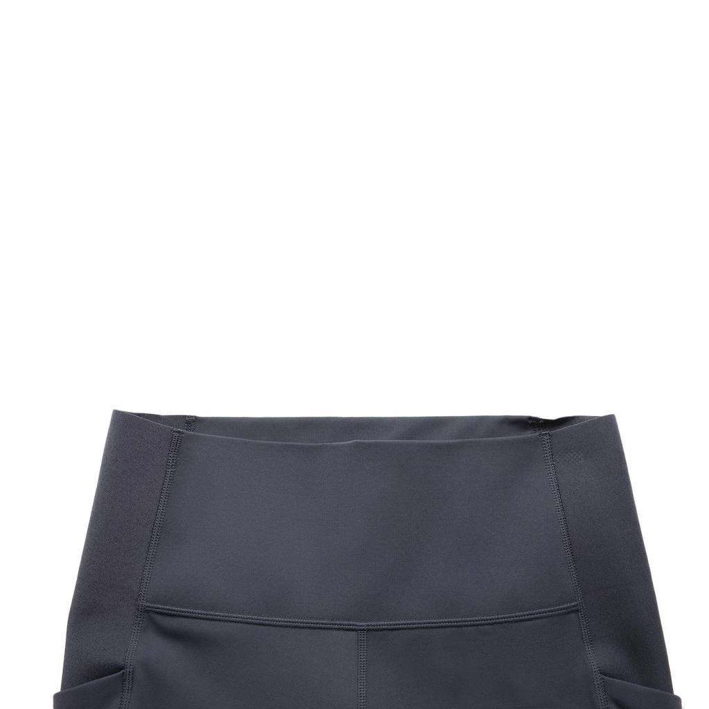 Li Ning Fitness Series Solid Color High Waist Comfortable Breathable Straight Leg Sports Pants Women bottoms Cold-Sand-Black AULU020-5