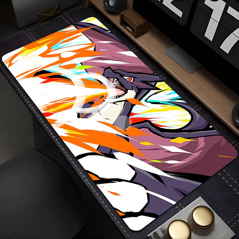 Large Mouse Pad Pokemon Charizard Xcm Office Computer Desk Mat Table Keyboard Pad Laptop Carpet Accessories Gaming Mousepad