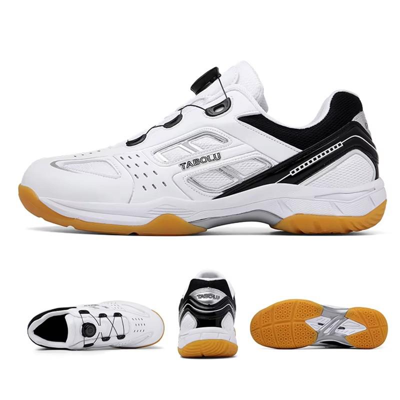 Summer Men Breathable Badminton Shoes Professional Badminton Sneakers Luxury Tennis Shoes Light Weight Volleyball Sneakers Male
